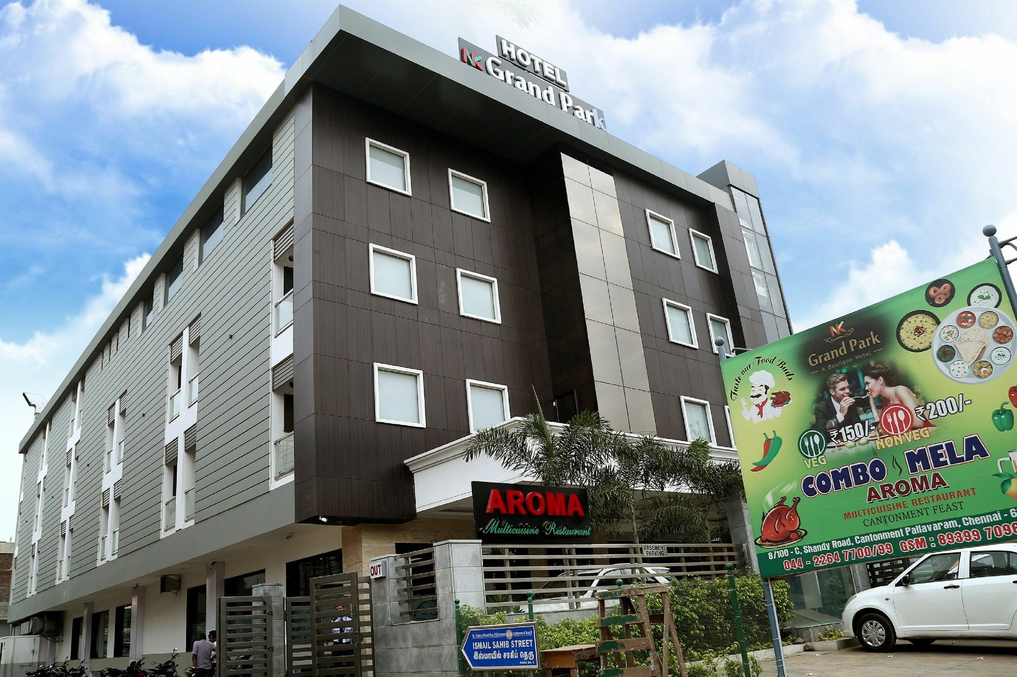 Hotel Nk Grand Park Airport Hotel Madras Buitenkant foto